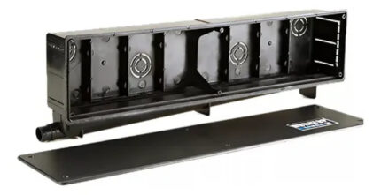 CAJA PREINSTALACION A. AC. SALIDA HORIZONTAL DURATOP