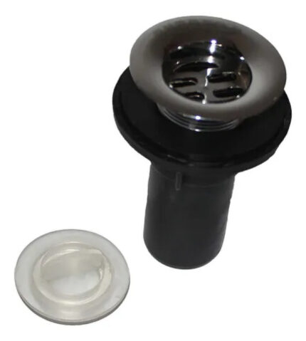 SOPAPA PARA BAÑERA VERTICAL 40 ( ROSCA LARGA ) DURATOP X NEGRO