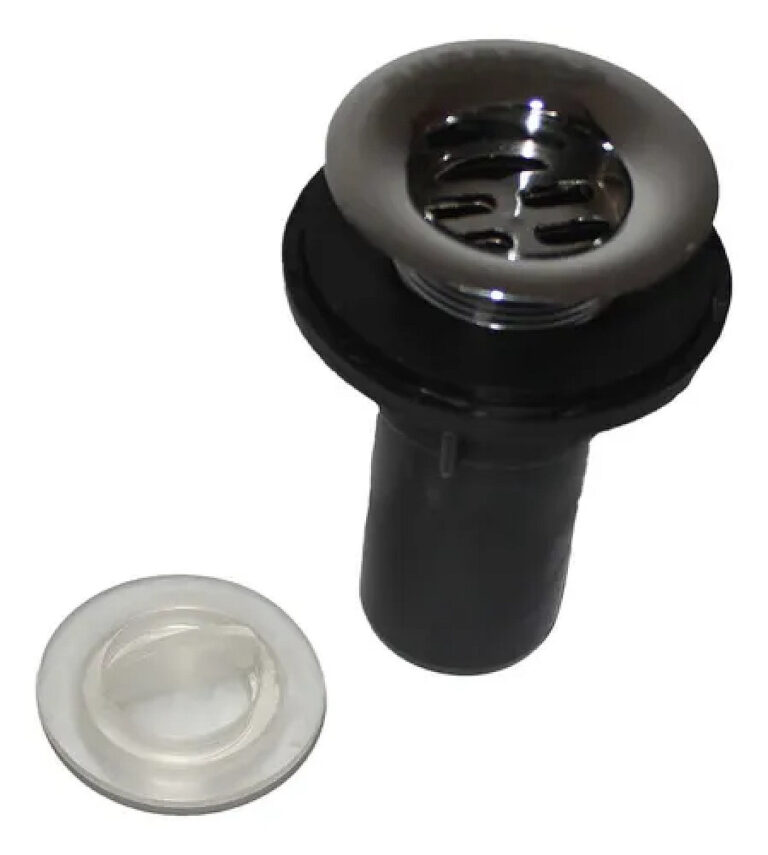 SOPAPA PARA BAÑERA VERTICAL 40 ( ROSCA LARGA ) DURATOP X NEGRO