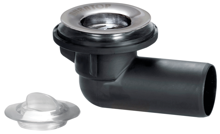 SOPAPA PARA BAÑERA HORIZONTAL 40 DURATOP X NEGRO