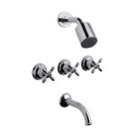 NEWPORT PLUS DUCHA EMB. CON TRANSF. FV CROMO (0103/B2P)