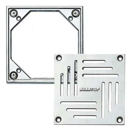 MARCO C/REJA ACERO INOX. 20 x 20 DURATOP X