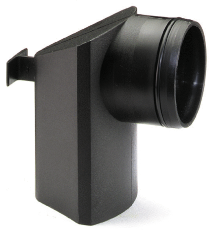 SIFON PILETA DE PATIO 160 DURATOP X NEGRO