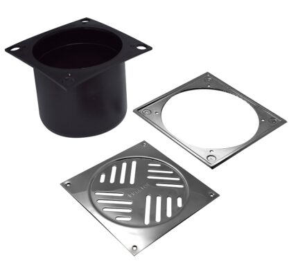 KIT REJILLA 20 x 20 160 DURATOP X NEGRO