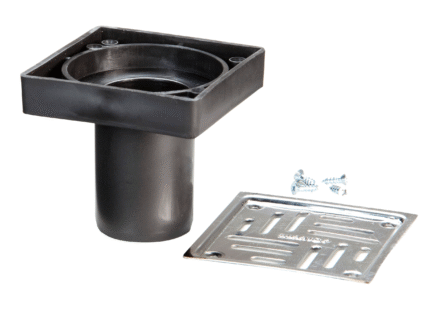 KIT REJILLA ECO 8x8 40mm DURATOP X NEGRO