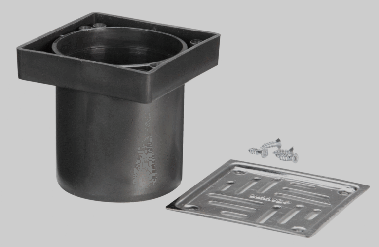 KIT REJILLA ECO 8x8 63mm DURATOP X NEGRO