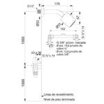 NEWPORT PLUS DUCHA EMB. SIN TRANSF. FV CROMO ( 0109/B2P )