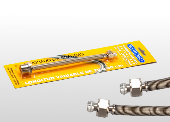 FLEX. P/CALEFACTOR 1/2" x 1/4" EXTENSIBLE 20/30cm (CAFECA)