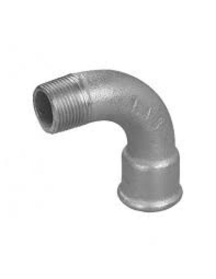 CURVA MH 90 x 006mm 1/4" GALV. "DEMA"