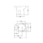 ANDINA BIDET 3 aguj FERRUM ( BEA3 )