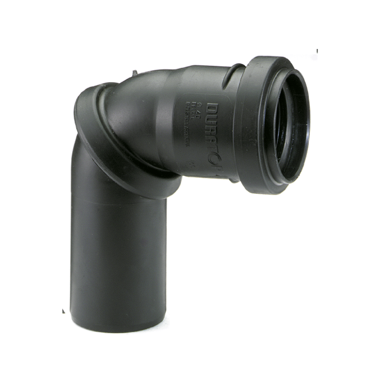 CODO POLIANGULAR 063 X NEGRO