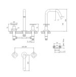 MAILEN LAVATORIO C. CERAMICO AQUALAF ( 16010 )