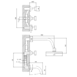 QUILLEN DUCHA EMB. C/TRANSF. C. CERAMICO AQUALAF ( 17030 )