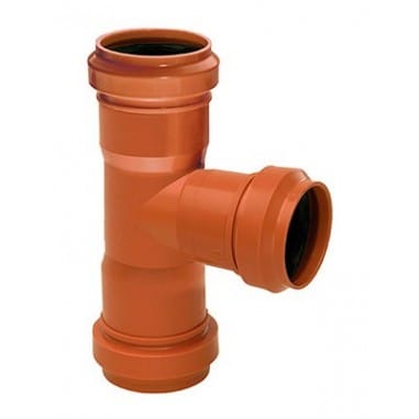 RAMAL SIMPLE 87º 30' HHH 40 DURATOP MARRON