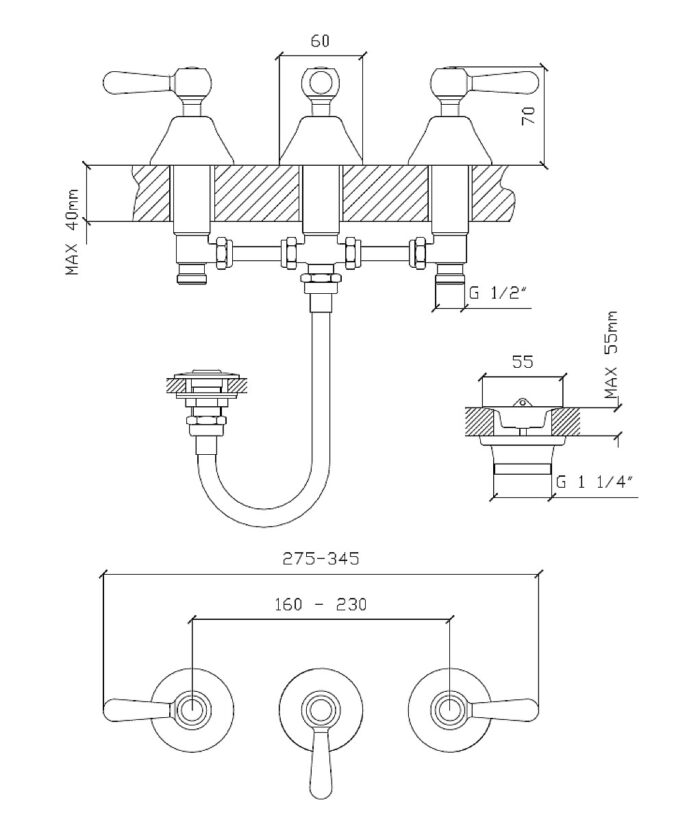 ITATI LEVER BIDET C. CERAMICO AQUALAF ( 2020 )