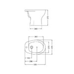 ATUEL BIDET 1 aguj. FERRUM ( BFR1 ) (D)