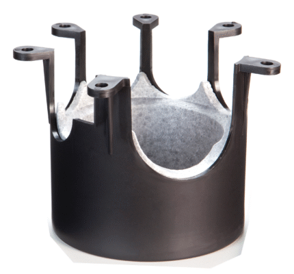 PORTA EMPALME HORIZONTAL SUSPENDIDO DURATOP XR