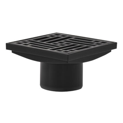 EMBUDO VERTICAL 110 C/REJA PLASTICA 20 x 20 DURATOP XR