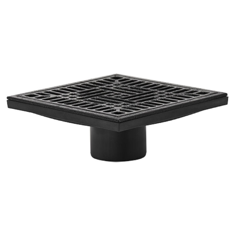 EMBUDO VERTICAL 110 C/REJA FUNDICION 30 x 30 DURATOP XR