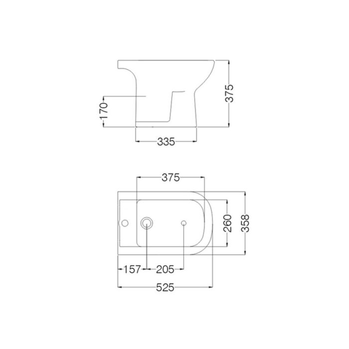 BARI BIDET 1 AGUJERO ( BKM1 )