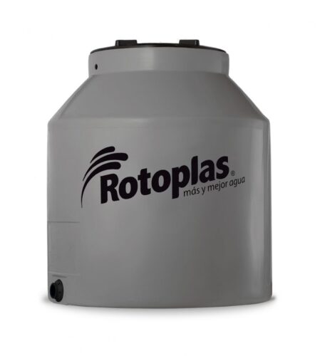 TANQUE ROTOPLAS TRICAPA GRIS 400 LTS. Gtia. 25 años