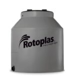 TANQUE ROTOPLAS TRICAPA GRIS 850 LTS. Gtia. 25 años
