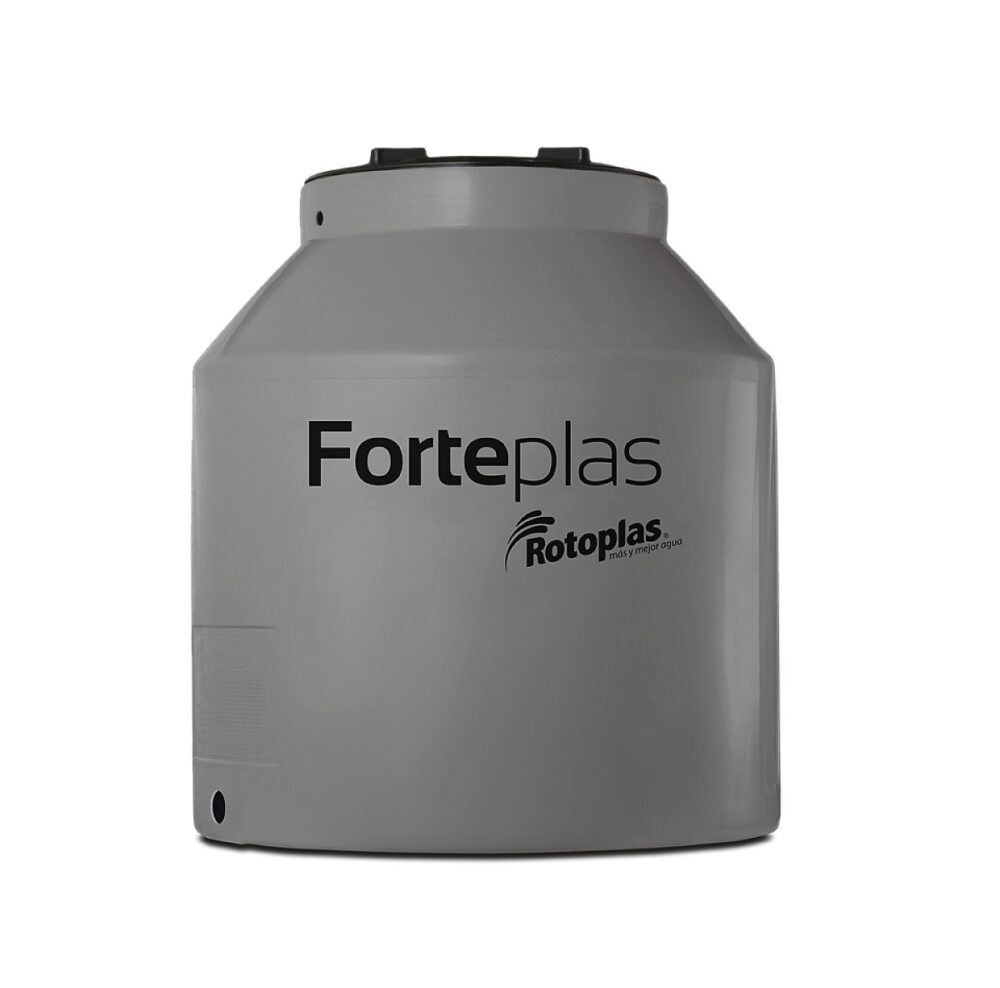 TANQUE FORTEPLAS TRICAPA GRIS 400 LTS. Gtia. 15 años