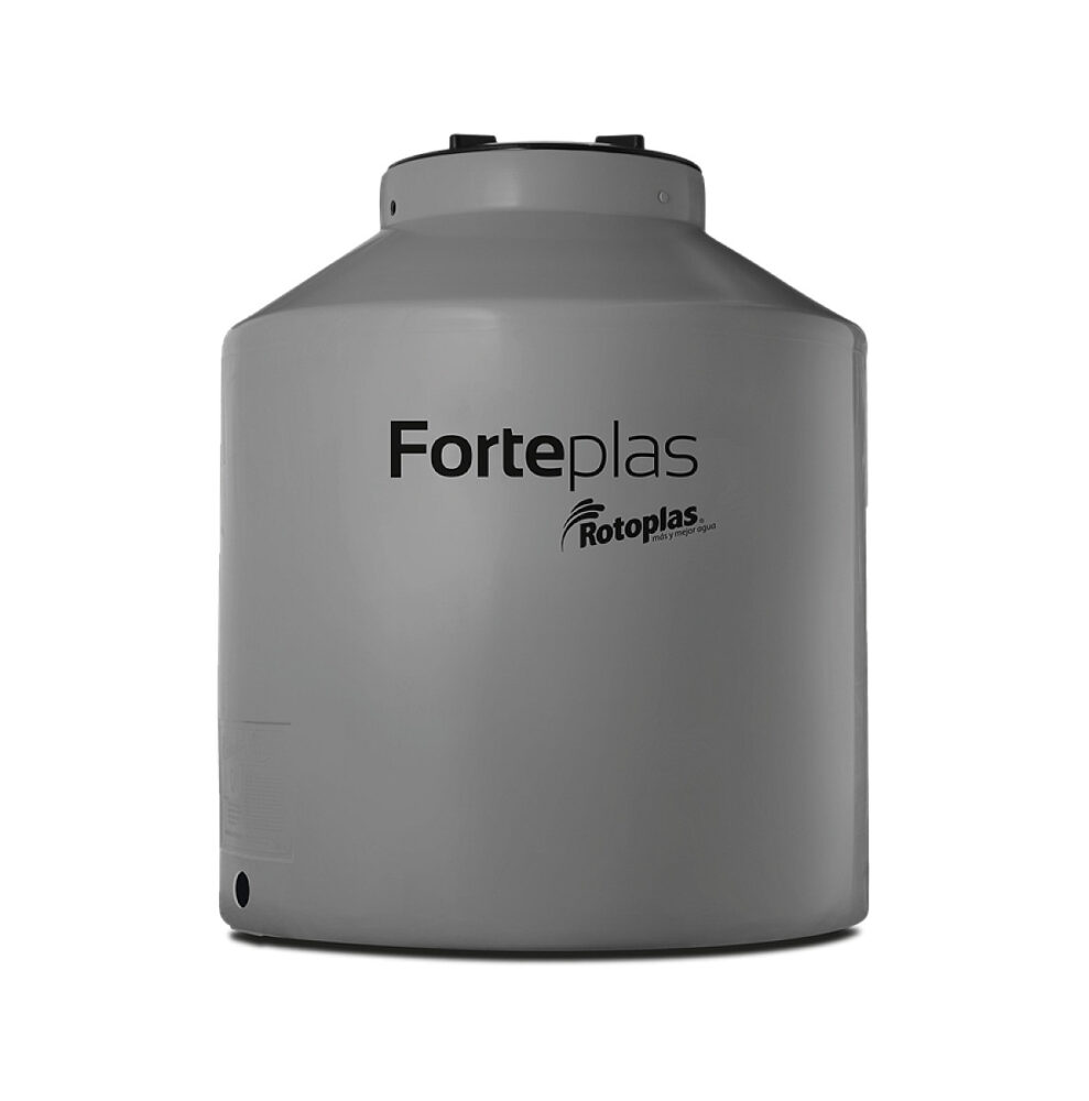 TANQUE FORTEPLAS TRICAPA GRIS 850 LTS. Gtia. 15 años