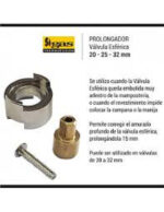 PROLONGADOR P/VALVULA ESFERICA 20/25/32 SIGAS THERMOFUSION