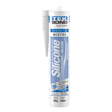 SILICONA NEUTRA 280G TRANSPARENTE TEKBOND SG SILICONA NEUTRA 280G TRANSPARENTE TEKBOND SG