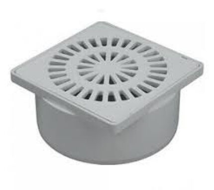 REJILLA PLAST. 10X10 C/PORTAREJILLA TUBOFORTE (F5040)