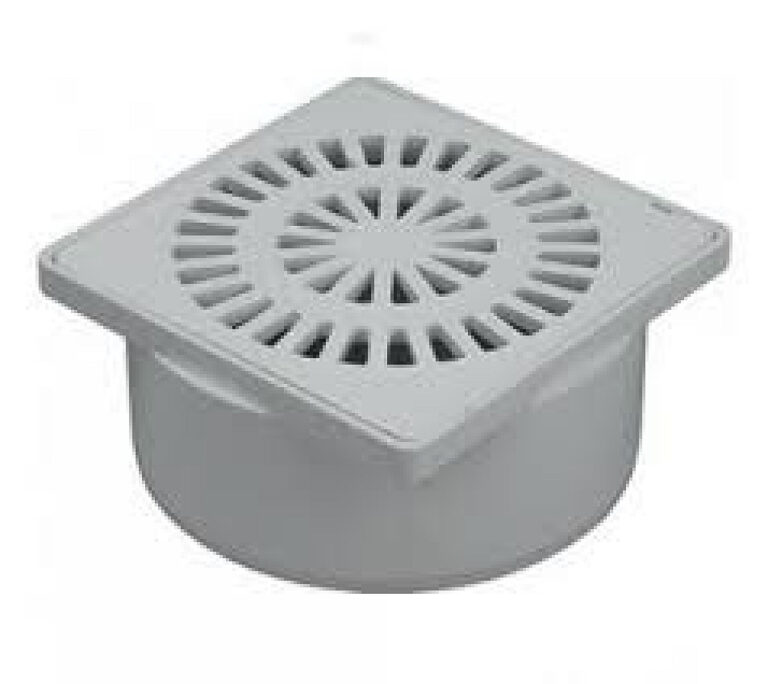 REJILLA PLAST. 10X10 C/PORTAREJILLA TUBOFORTE (F5040)