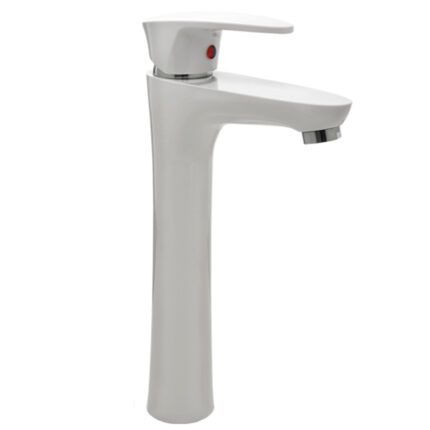 DOHA MONOCOMANDO LAVATORIO ALTO ABS BLANCO MOZART ( 7160 )