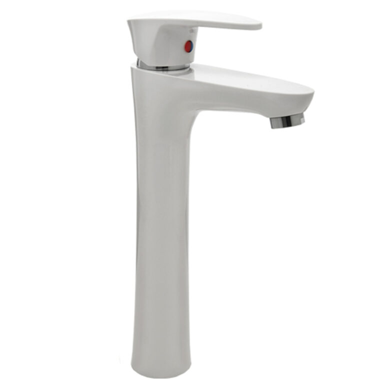 DOHA MONOCOMANDO LAVATORIO ALTO ABS BLANCO MOZART ( 7160 )