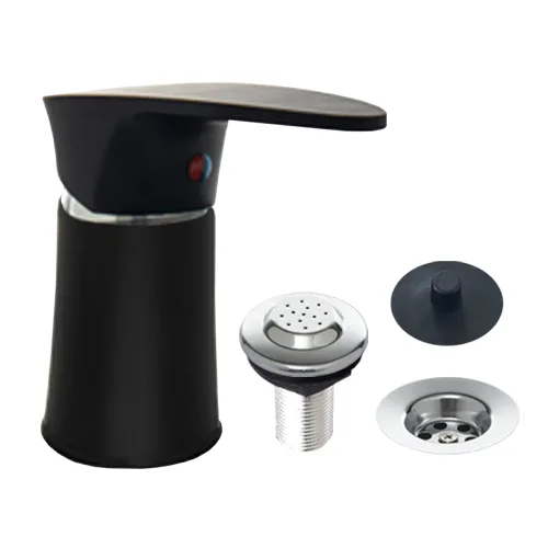 DOHA MONOCOMANDO BIDET S/TRANSF. ABS NEGRO MOZART ( 7241 )