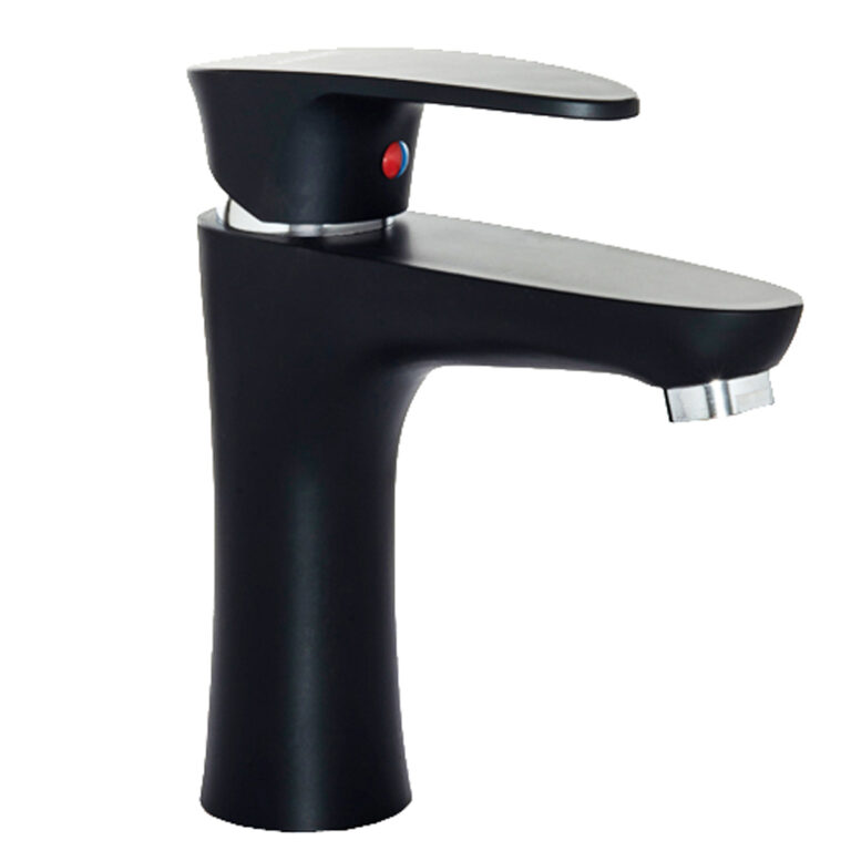 DOHA MONOCOMANDO LAVATORIO ABS NEGRO MOZART ( 7261 )