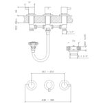 CUYEN BIDET C. CERAMICO AQUALAF ( 8020 )