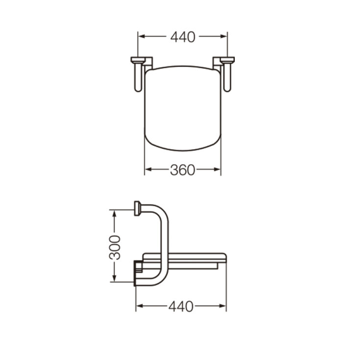 ESPACIO SILLA REBATIBLE DISCAPACITADO ( VTES )