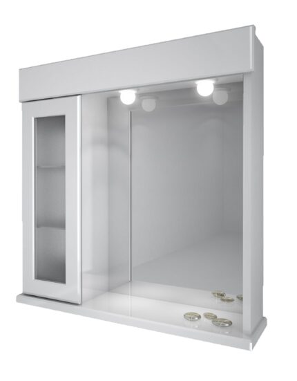 SCHNEIDER BIANCA ESPEJO bl 60x60x14 1 puertas vid izq