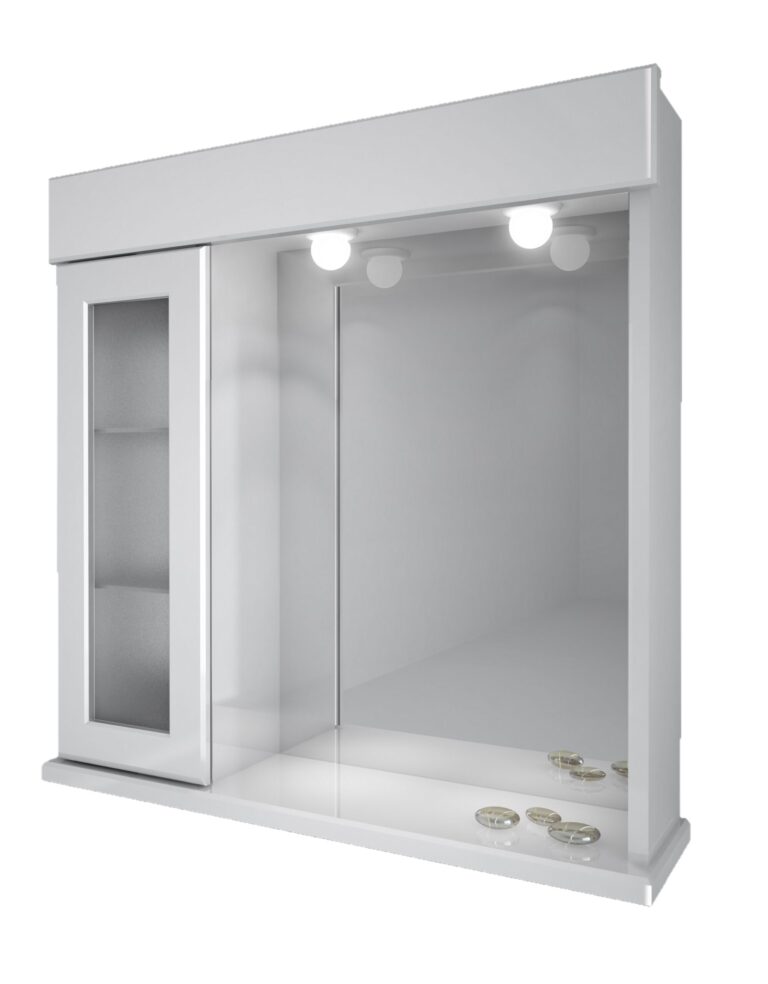 SCHNEIDER BIANCA ESPEJO bl 60x60x14 1 puertas vid izq