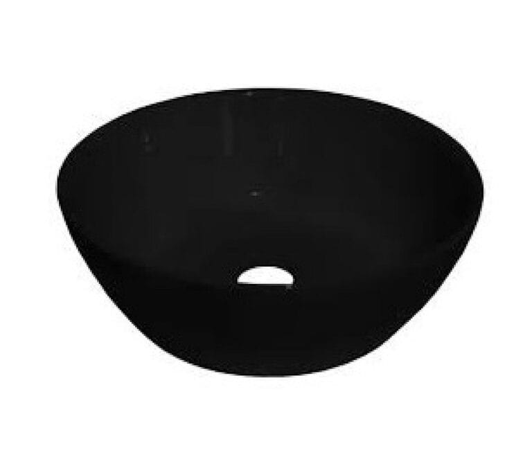NAHUEL BACHA DE APOYAR REDONDA 31 cm NEGRA DACCORD