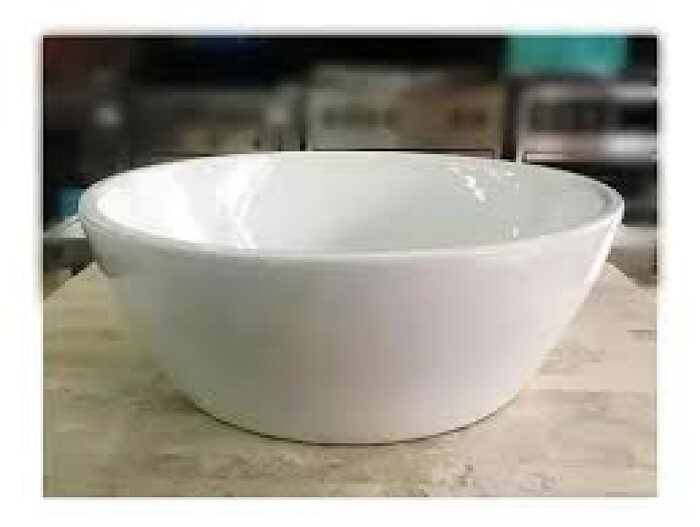 NAHUEL BACHA DE APOYAR REDONDA 31 cm BLANCA DACCORD