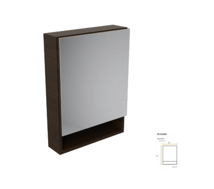 SCHNEIDER ECO ESPEJO WG 40x55x12 1 puerta recta ( BM134W )