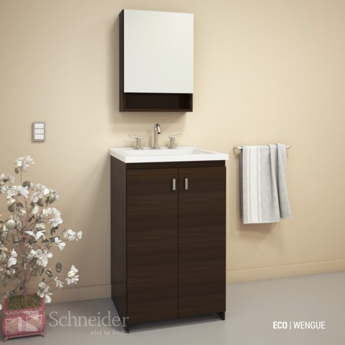 SCHNEIDER ECO ESPEJO WG 40x55x12 1 puerta recta ( BM134W )