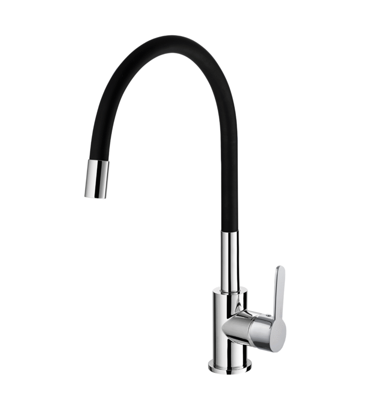 CD UDINE CROMO MONOCOMANDO COCINA PICO FLEXIBLE ( CJM261 )