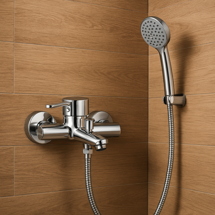 CJM6048-1_C CD ROMA CROMO MONOCOMANDO DUCHA EXT. C/TRANSF. Y DUCHADOR ( CJM6048-1 )