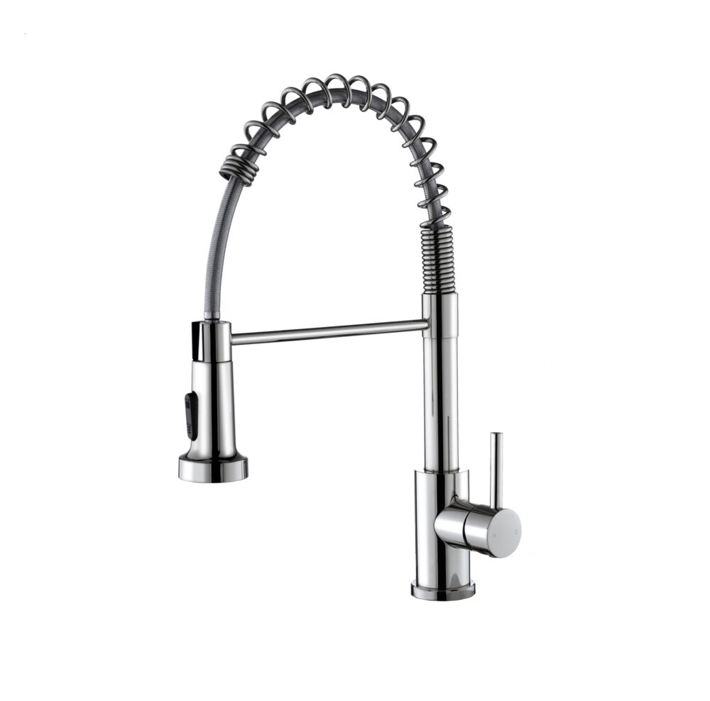 CD CALABRIA CROMO MONOCOMANDO COCINA PICO EXTRAIBLE AC. INOX. ( CJMSS80110CCR )