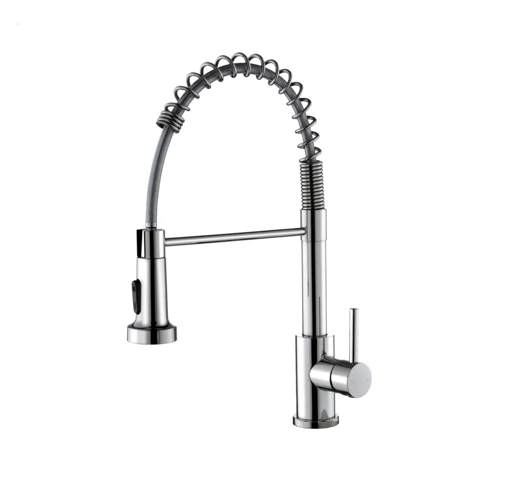 CD CALABRIA CROMO MONOCOMANDO COCINA PICO EXTRAIBLE AC. INOX. ( CJMSS80110CCR )