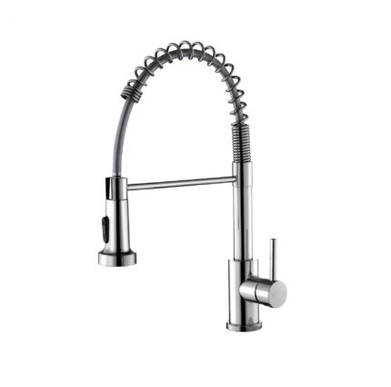 CD CALABRIA CROMO MONOCOMANDO COCINA PICO EXTRAIBLE AC. INOX. ( CJMSS80110CCR )