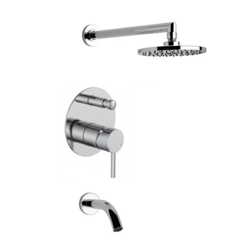 CD ROMA CROMO MONOCOMANDO DUCHA EMB. C/TRANSF. ( CJMW1507 )